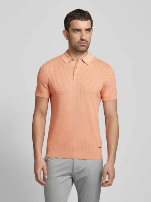 Koszulka polo o kroju slim fit z listwą guzikową model ‘Maurice’ JOOP! Collection