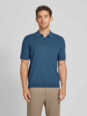 Koszulka polo o kroju slim fit z listwą guzikową model ‘NUPE’ CINQUE