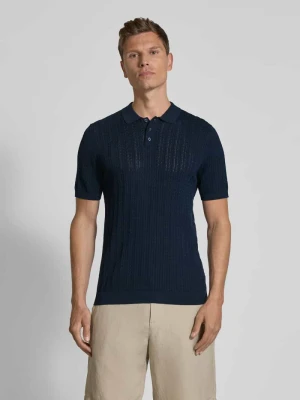Koszulka polo o kroju slim fit z listwą guzikową model ‘TRITON’ drykorn