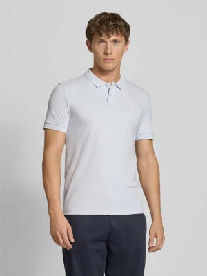 Koszulka polo o kroju slim fit z mieszanki bawełny Boss Orange