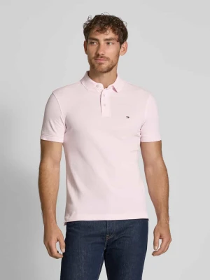 Koszulka polo o kroju slim fit z mieszanki bawełny i elastanu Tommy Hilfiger