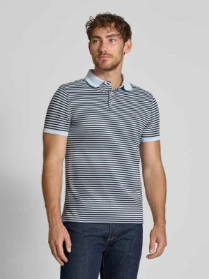 Koszulka polo o kroju slim fit z mieszanki bawełny i elastanu Tommy Hilfiger