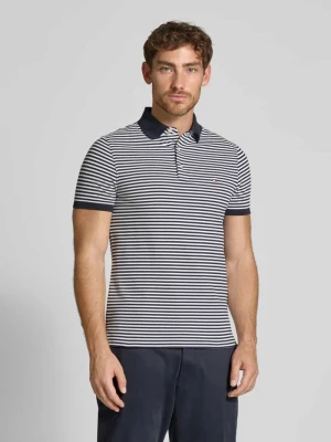 Koszulka polo o kroju slim fit z mieszanki bawełny i elastanu Tommy Hilfiger