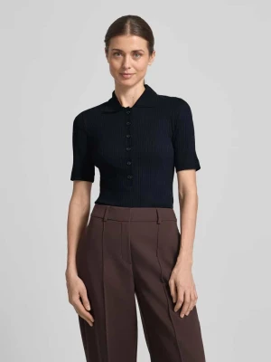 Koszulka polo o kroju slim fit z mieszanki bawełny i modalu Marc O'Polo