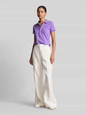 Koszulka polo o kroju slim fit z mieszanki bawełny Polo Ralph Lauren