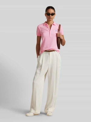 Koszulka polo o kroju slim fit z mieszanki bawełny Polo Ralph Lauren