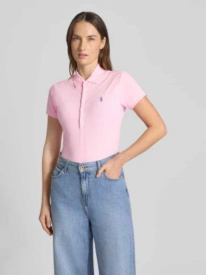 Koszulka polo o kroju slim fit z mieszanki bawełny Polo Ralph Lauren