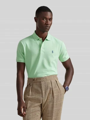 Koszulka polo o kroju slim fit z mieszanki bawełny Polo Ralph Lauren