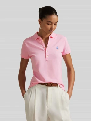 Koszulka polo o kroju slim fit z mieszanki bawełny Polo Ralph Lauren