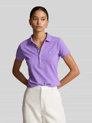 Koszulka polo o kroju slim fit z mieszanki bawełny Polo Ralph Lauren