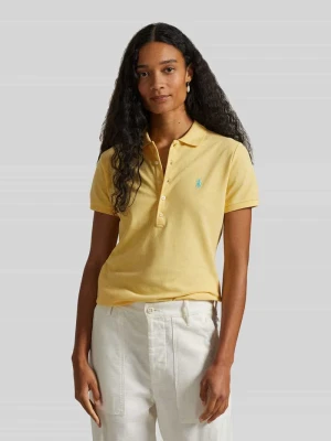 Koszulka polo o kroju slim fit z mieszanki bawełny Polo Ralph Lauren