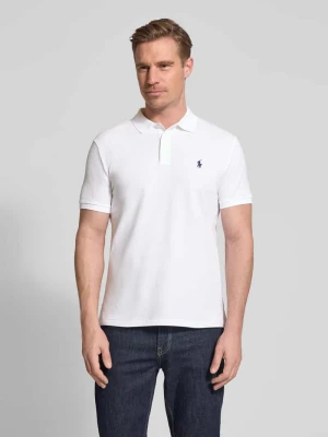 Koszulka polo o kroju slim fit z mieszanki bawełny Polo Ralph Lauren