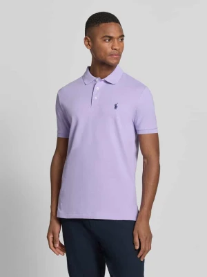 Koszulka polo o kroju slim fit z mieszanki bawełny Polo Ralph Lauren