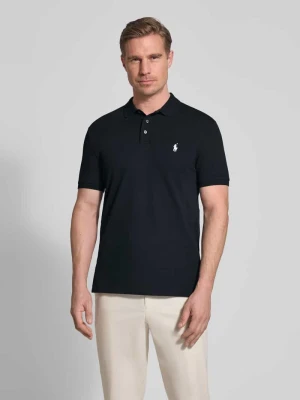 Koszulka polo o kroju slim fit z mieszanki bawełny Polo Ralph Lauren