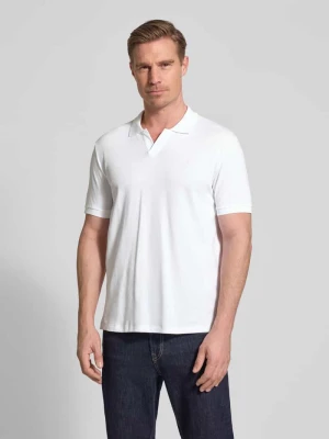 Koszulka polo o kroju slim fit z mieszanki bawełny Polo Ralph Lauren Biały
