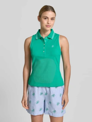 Koszulka polo o kroju slim fit z mieszanki bawełny Tommy Hilfiger