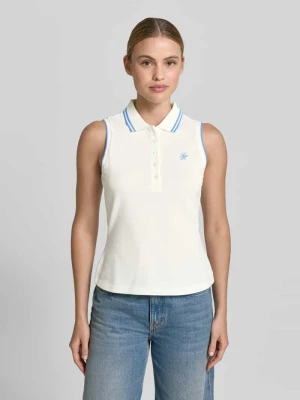 Koszulka polo o kroju slim fit z mieszanki bawełny Tommy Hilfiger