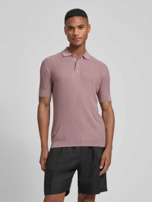 Koszulka polo o kroju slim fit z mieszanki wiskozy Antony Morato