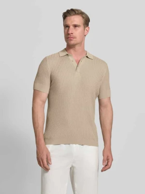 Koszulka polo o kroju slim fit z mieszanki wiskozy Antony Morato