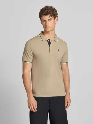 Koszulka polo o kroju slim fit z naszywanym logo Champion