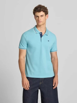 Koszulka polo o kroju slim fit z naszywanym logo Champion