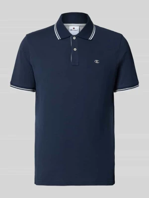 Koszulka polo o kroju slim fit z naszywanym logo Champion