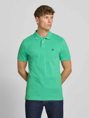 Koszulka polo o kroju slim fit z naszywanym logo MCNEAL Zielony