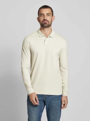 Koszulka polo o kroju slim fit z naszywką logo model ‘Passerby’ Boss Orange