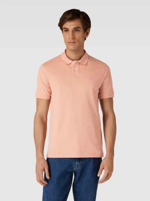 Koszulka polo o kroju slim fit z naszywką z logo model ‘Passenger’ Boss Orange