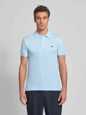 Koszulka polo o kroju slim fit z naszywką z logo model ‘PIQUE’ Lacoste