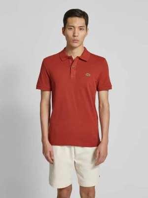 Koszulka polo o kroju slim fit z naszywką z logo model ‘PIQUE’ Lacoste