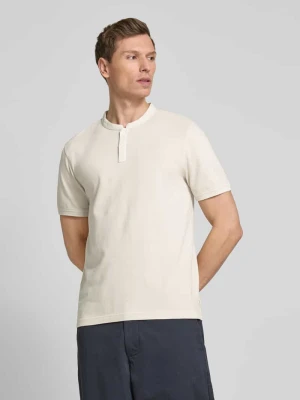 Koszulka polo o kroju slim fit z okrągłym dekoltem model ‘LANO’ CINQUE