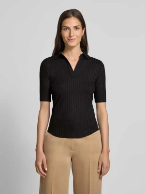 Koszulka polo o kroju slim fit z rękawem o dł. 1/2 model ‘MAZIKEEN’ Lauren Ralph Lauren