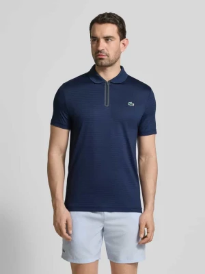 koszulka polo o kroju slim fit z szybkoschnącego materiału Lacoste Sport