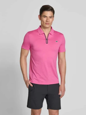 koszulka polo o kroju slim fit z szybkoschnącego materiału Lacoste Sport