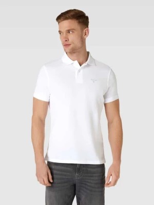 Koszulka polo o kroju slim fit z wyhaftowanym logo Barbour
