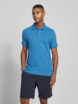 Koszulka polo o kroju slim fit z wyhaftowanym logo Barbour