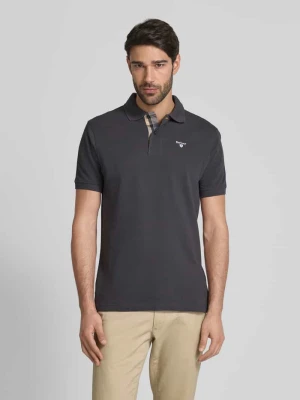 Koszulka polo o kroju slim fit z wyhaftowanym logo Barbour