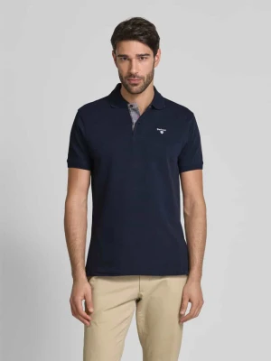 Koszulka polo o kroju slim fit z wyhaftowanym logo Barbour