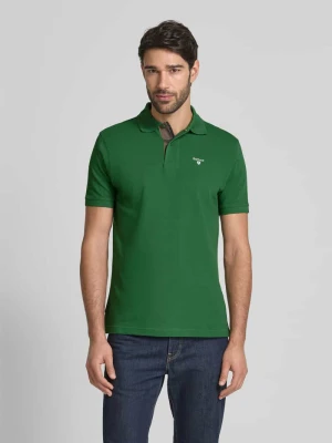 Koszulka polo o kroju slim fit z wyhaftowanym logo Barbour