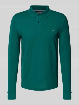 Koszulka polo o kroju slim fit z wyhaftowanym logo Christian Berg Men