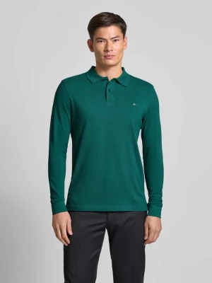 Koszulka polo o kroju slim fit z wyhaftowanym logo Christian Berg Men