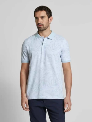 Koszulka polo o kroju slim fit z wyhaftowanym logo FYNCH-HATTON
