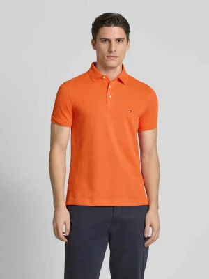 Koszulka polo o kroju slim fit z wyhaftowanym logo model ‘1985’ Tommy Hilfiger