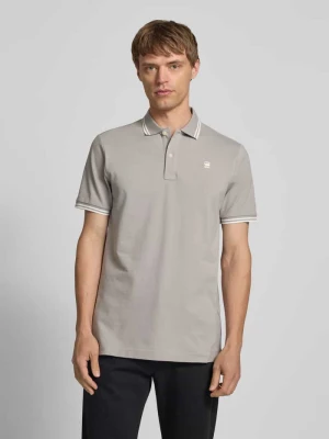 Koszulka polo o kroju slim fit z wyhaftowanym logo model ‘Dunda’ G-Star Raw
