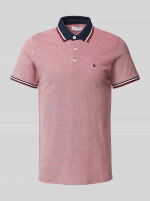 Zdjęcie produktu Koszulka polo o kroju slim fit z wyhaftowanym logo model ‘PAULOS’ jack & jones