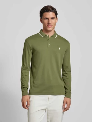 Koszulka polo o kroju slim fit z wyhaftowanym logo Polo Ralph Lauren