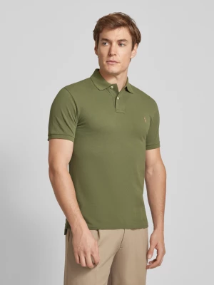 Koszulka polo o kroju slim fit z wyhaftowanym logo Polo Ralph Lauren