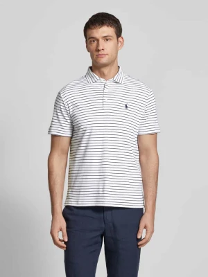 Koszulka polo o kroju slim fit z wyhaftowanym logo Polo Ralph Lauren