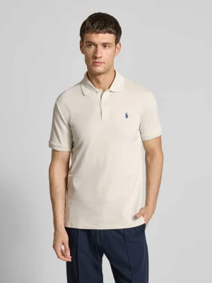 Koszulka polo o kroju slim fit z wyhaftowanym logo Polo Ralph Lauren